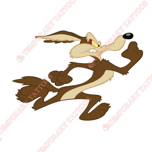 Wile E Coyote Customize Temporary Tattoos Stickers NO.720
